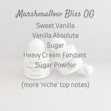 Briix marshmallow bliss sample sucrerie decants