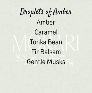 Droplets of Amber