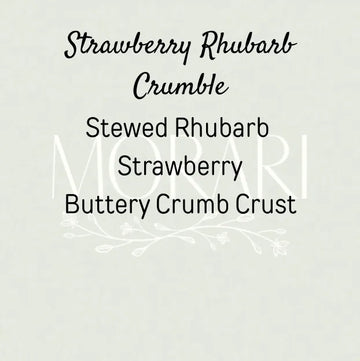 Strawberry Rhubarb Crumble