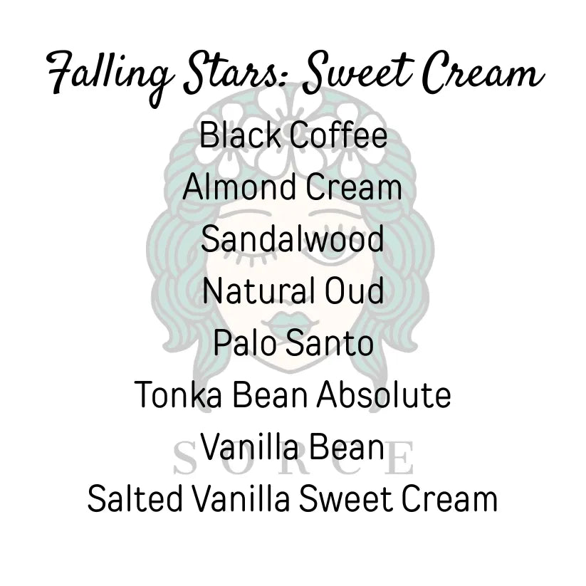 Falling Stars: Salted Vanilla Sweet Cream