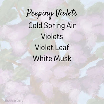 Peeping Violets