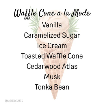 Waffle Cone à la Mode