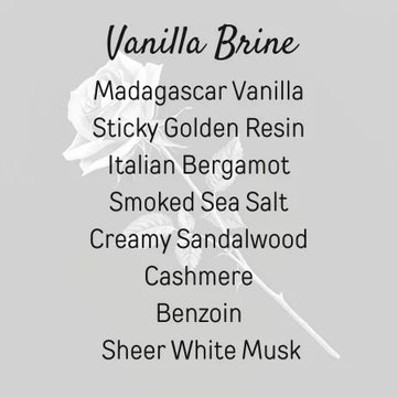 Vanilla Brine